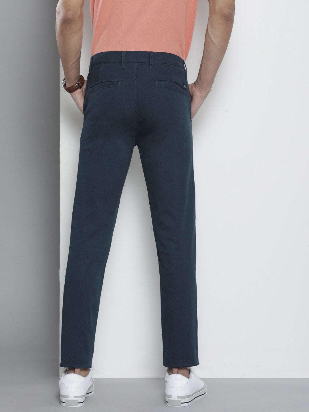 Men's Solid Chino Pants