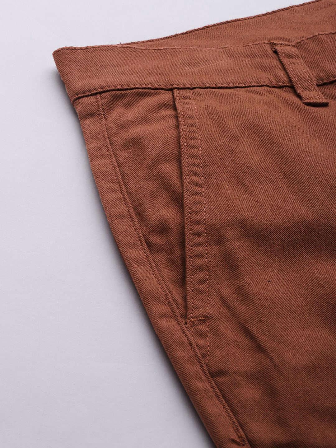 Men's Solid Chino Pants