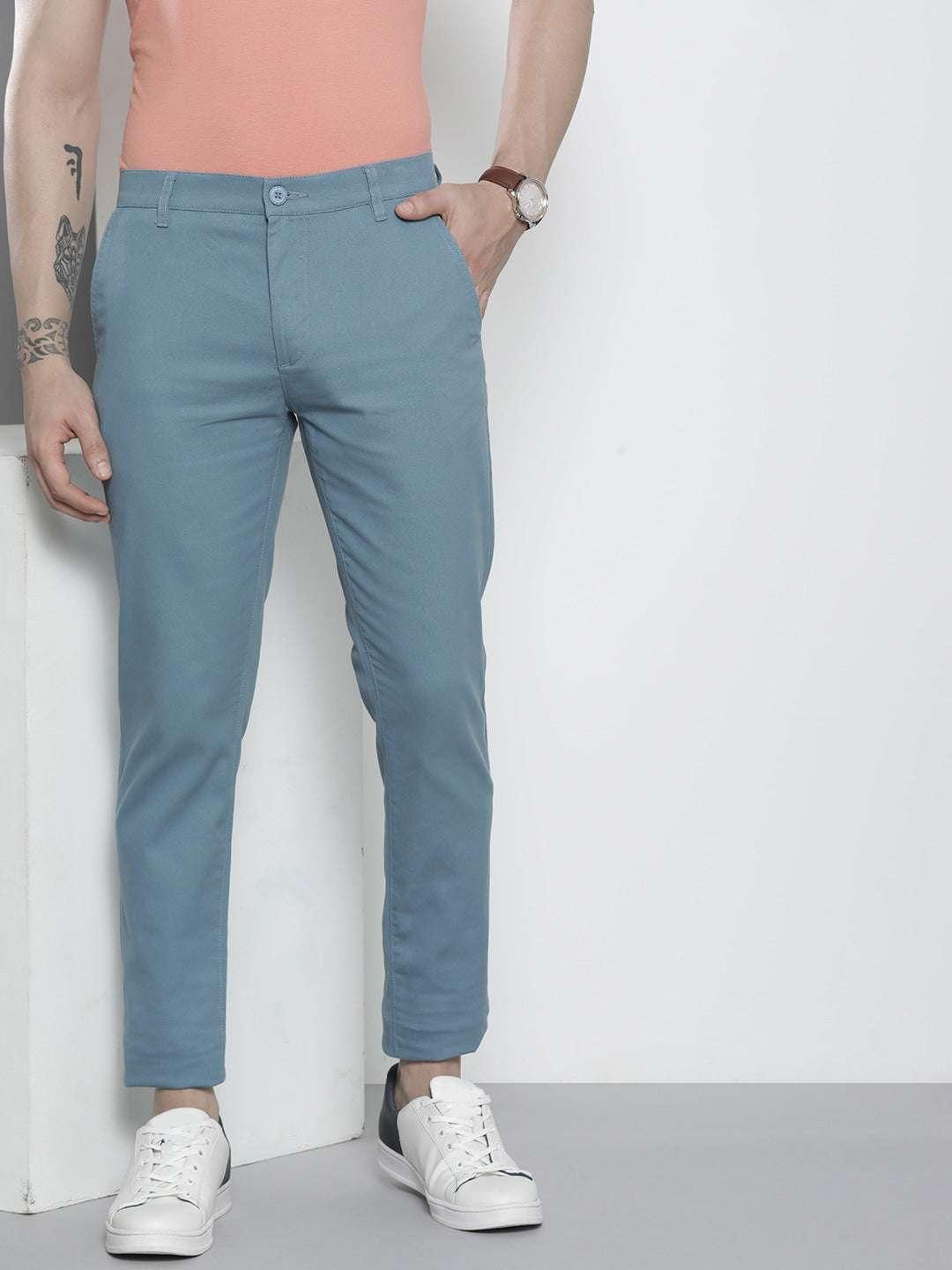 Men's Solid Chino Pants