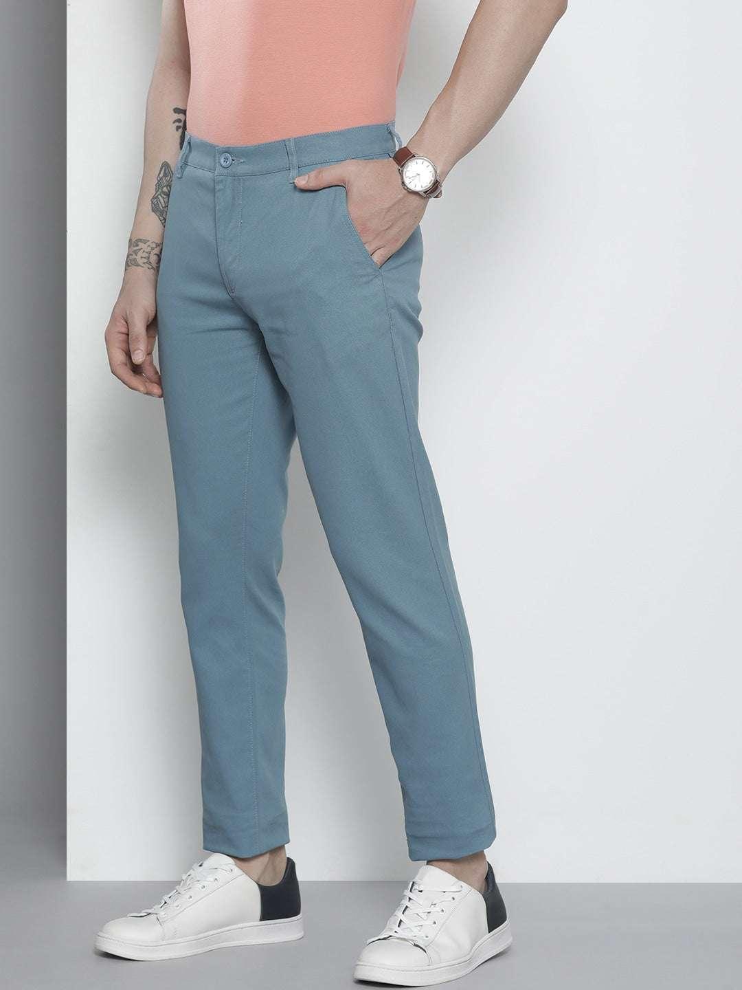 Men's Solid Chino Pants