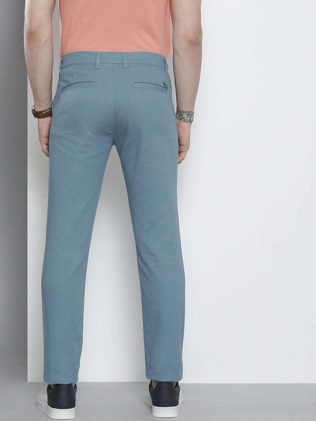 Men's Solid Chino Pants