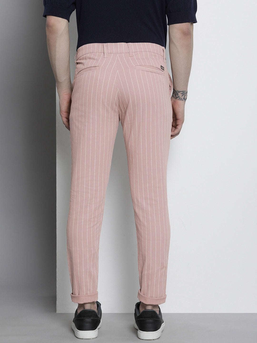 Men's Striped Chino Pants