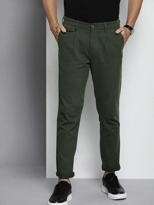 Men's Pleated Chino Pants