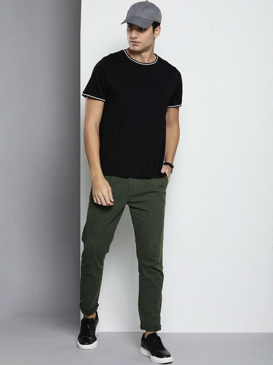 Men's Pleated Chino Pants