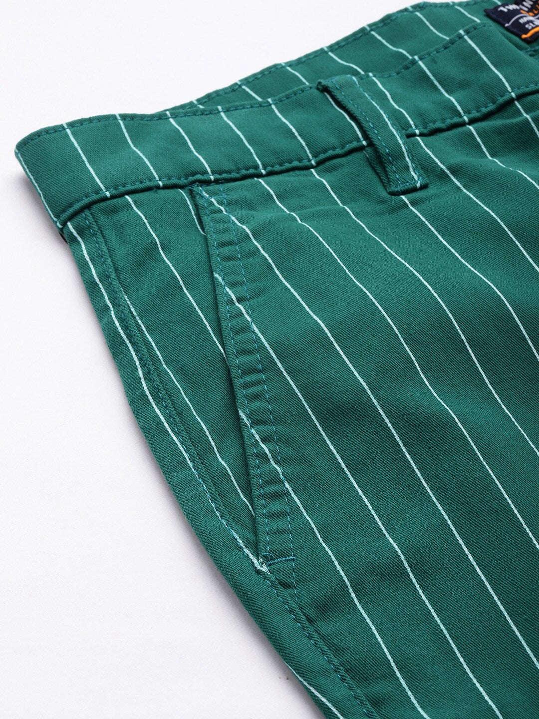 Men's Striped Chino Pants