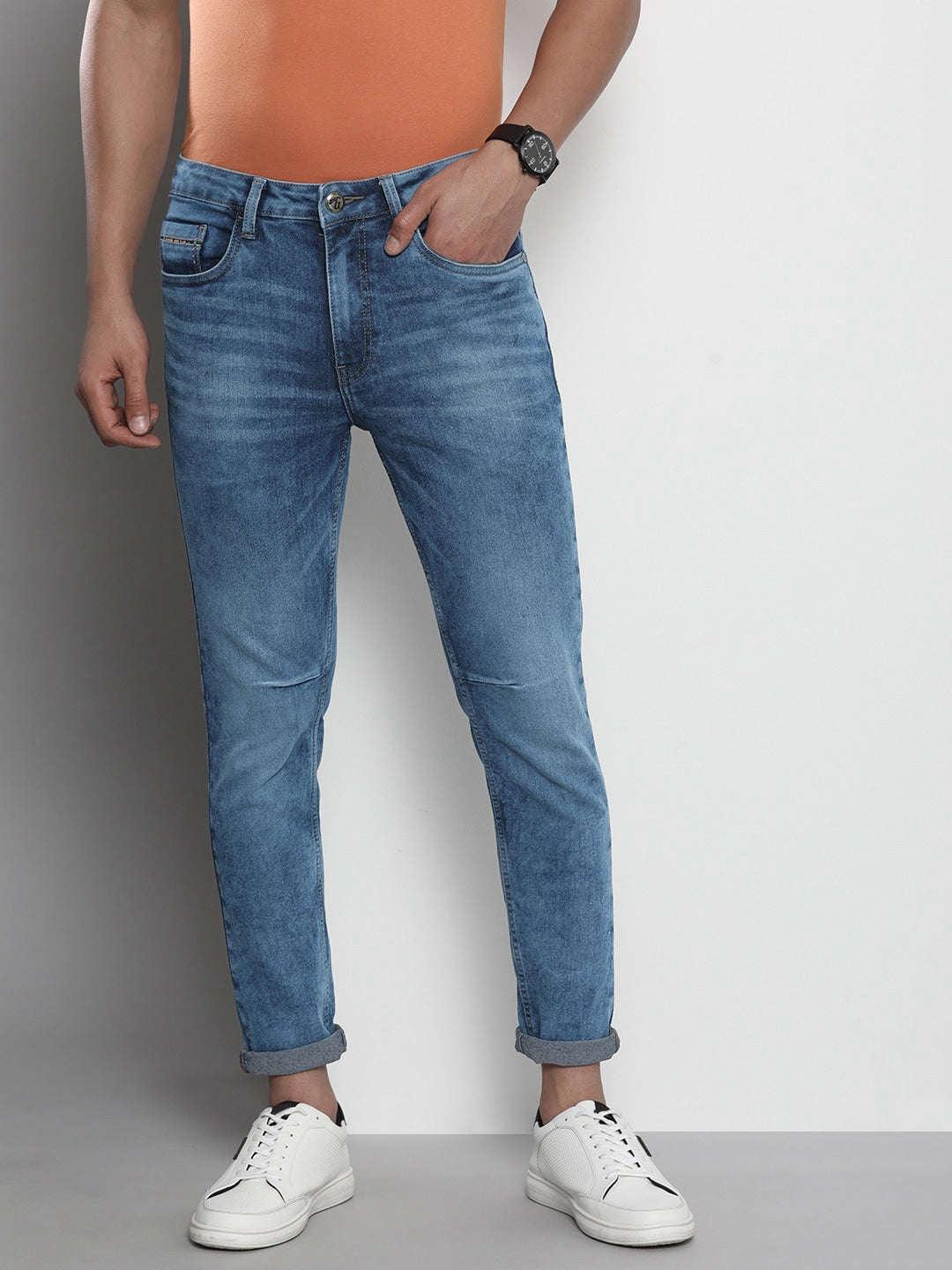 Men's Distress Carrot Fit Jeans