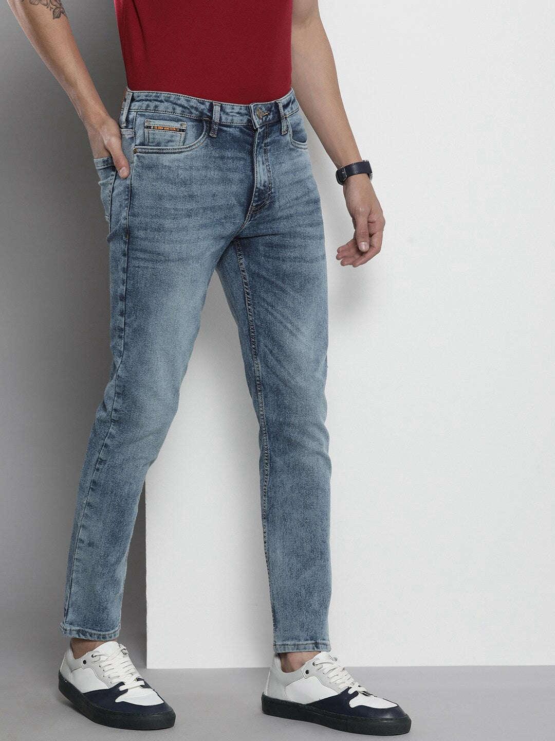 Men's Tie-Dye Denim Jeans