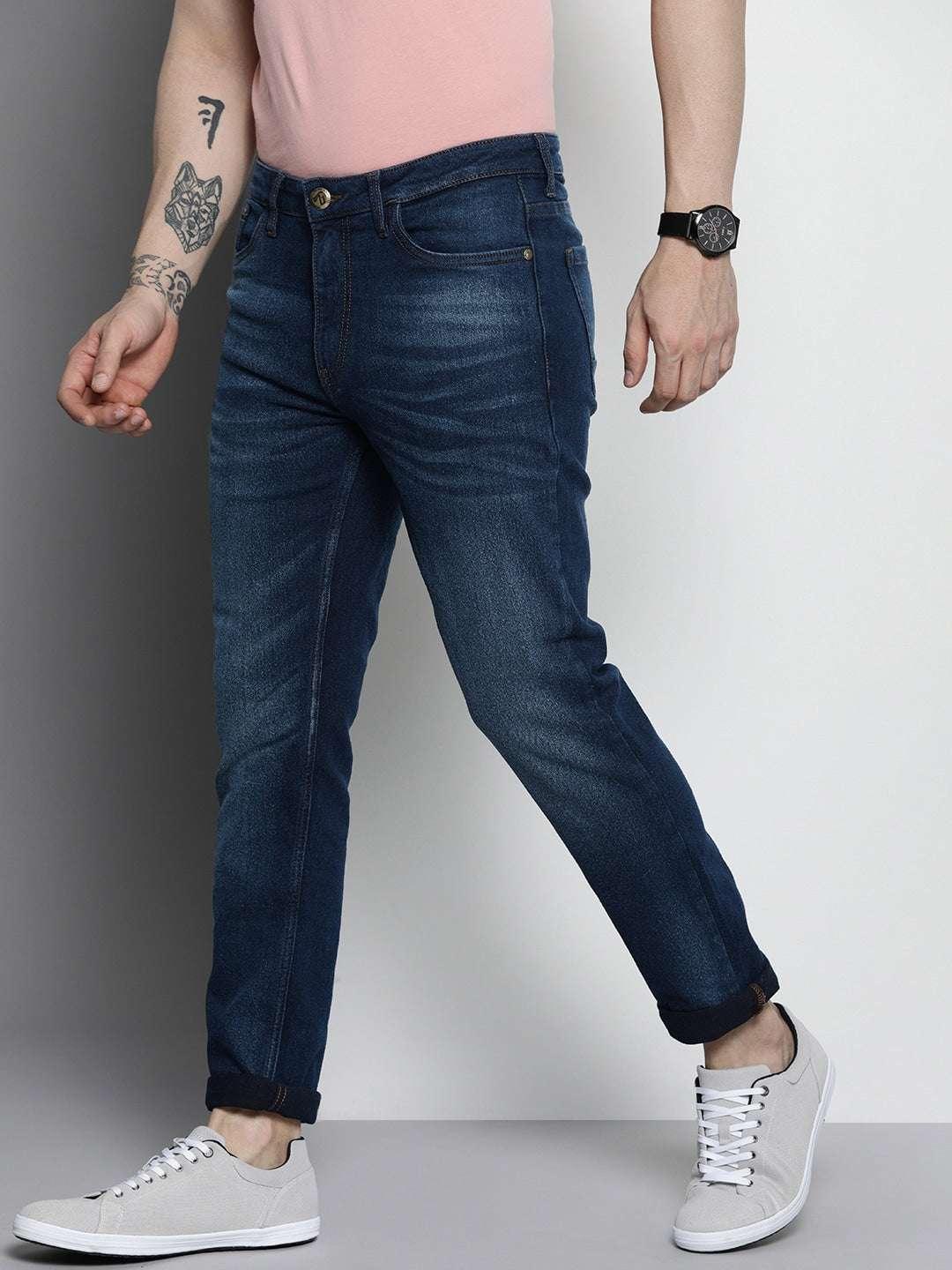 Men's Tie-Dye Denim Jeans