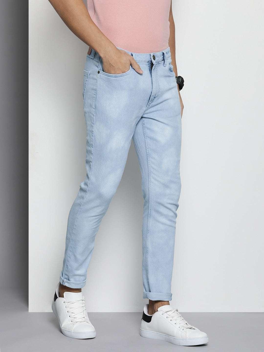 Men's Tie-Dye Slim Fit Jeans