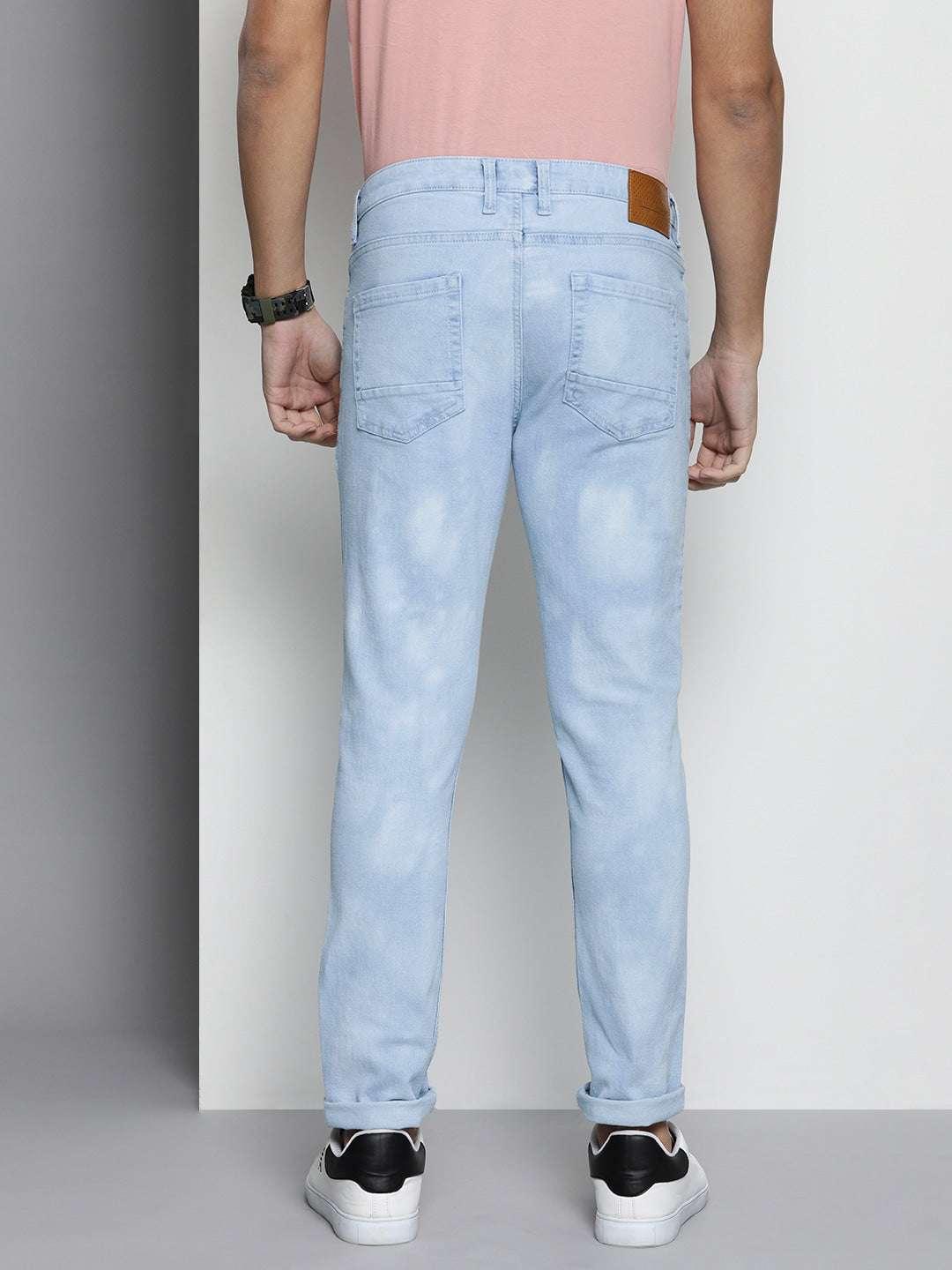 Men's Tie-Dye Slim Fit Jeans