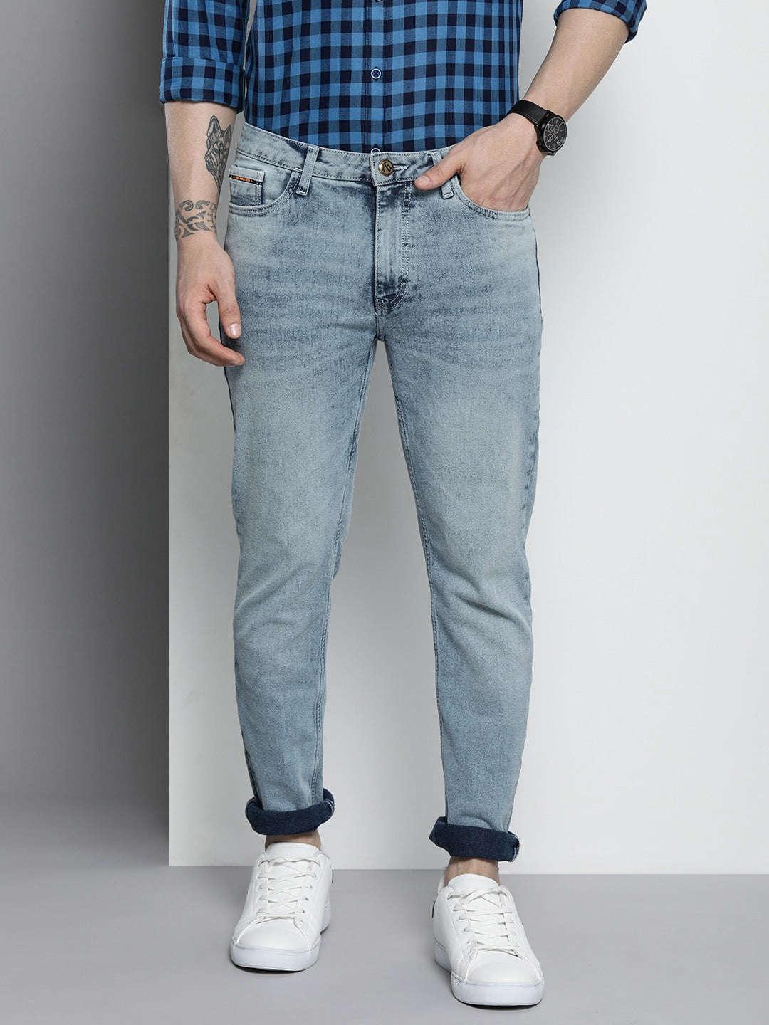 Men's Tie-Dye Denim Jeans