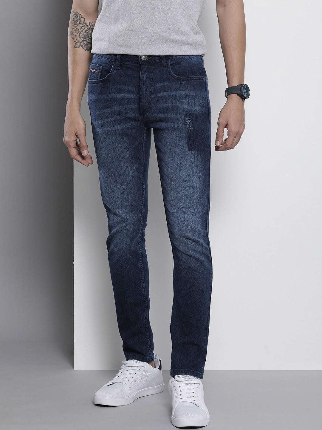 Men's Distress Skinny Fit Jeans