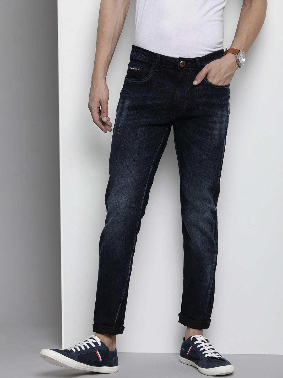 Men's Distress Skinny Fit Jeans