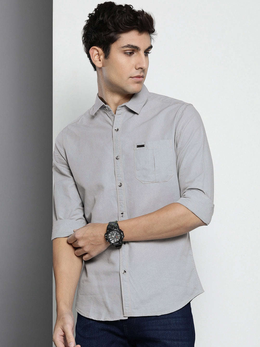 Men's Solid Shirt