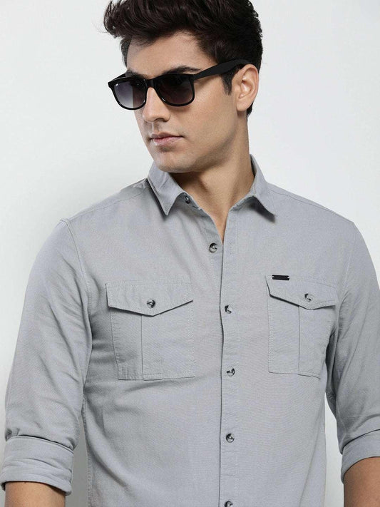 Men's Solid Shirt