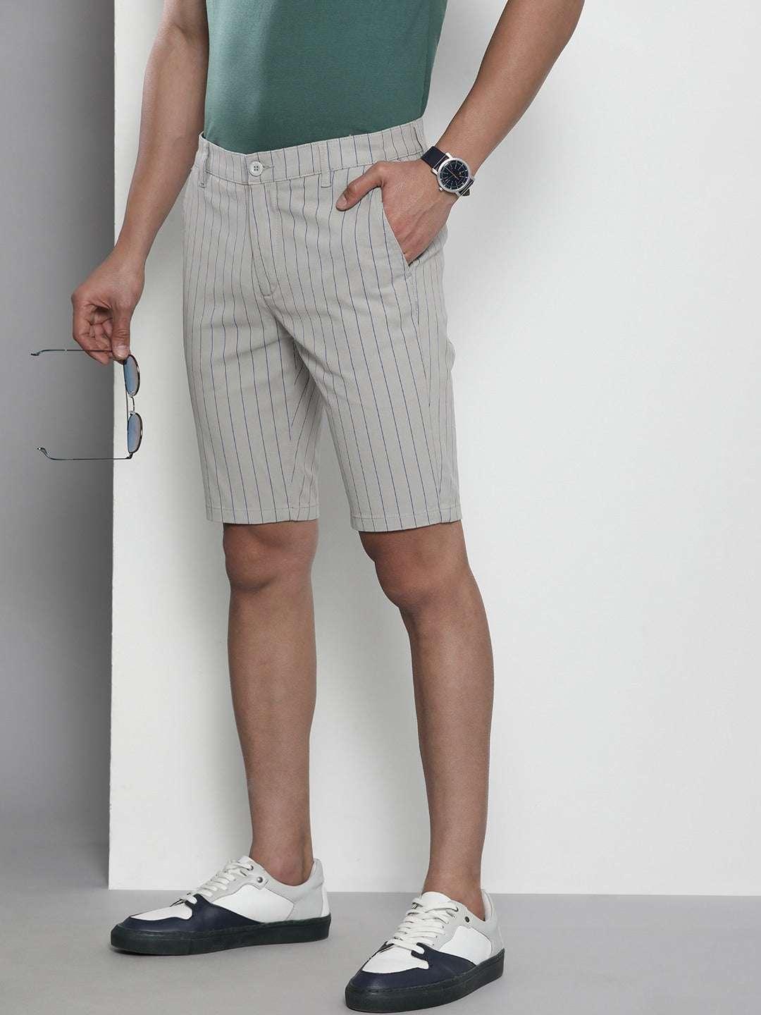 Men's Chino Striped Shorts