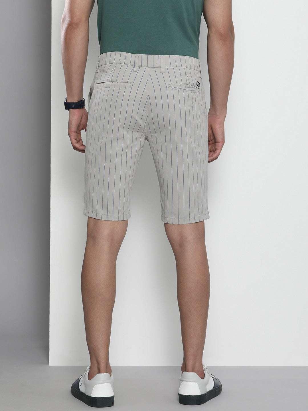 Men's Chino Striped Shorts