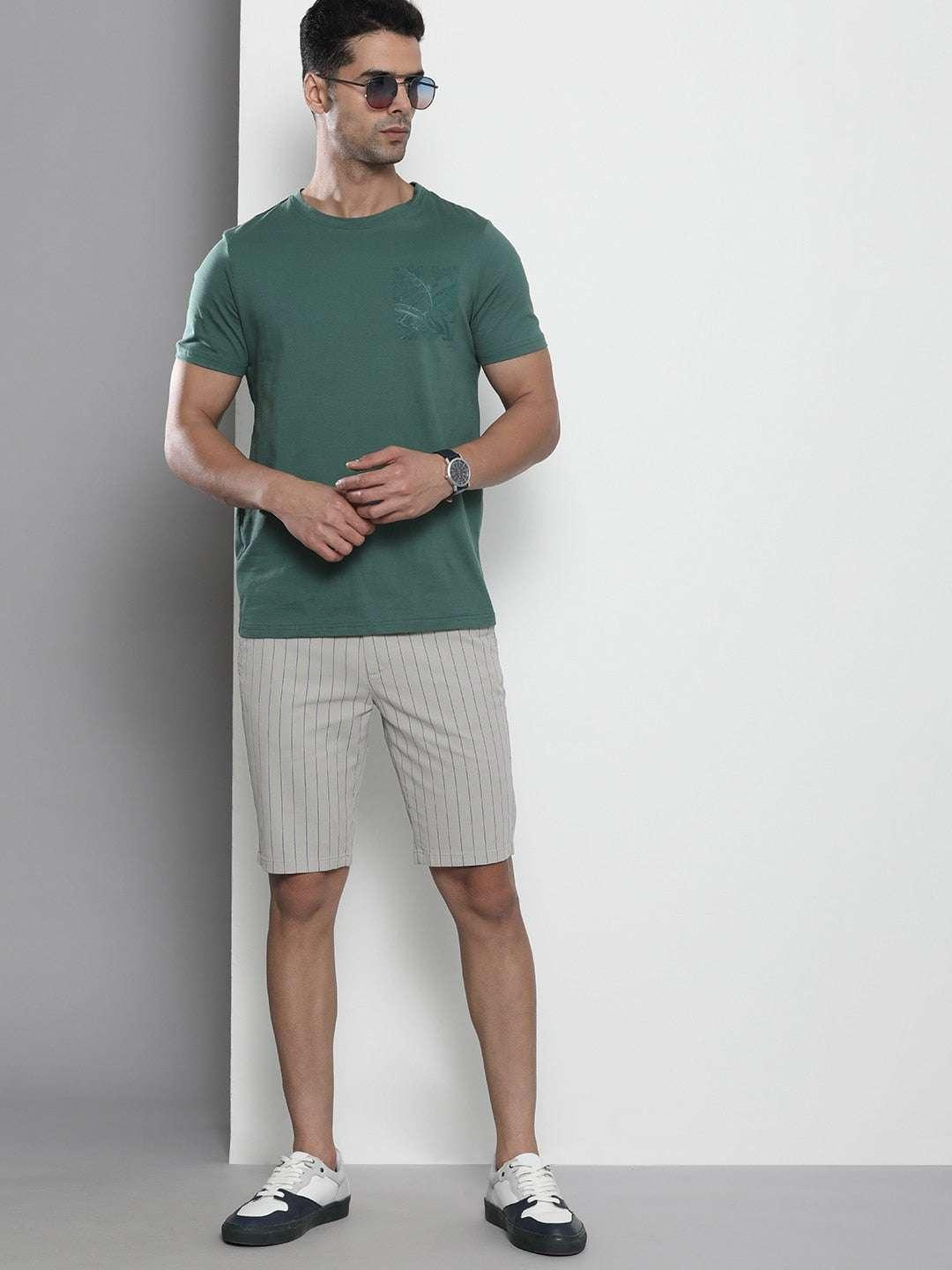 Men's Chino Striped Shorts