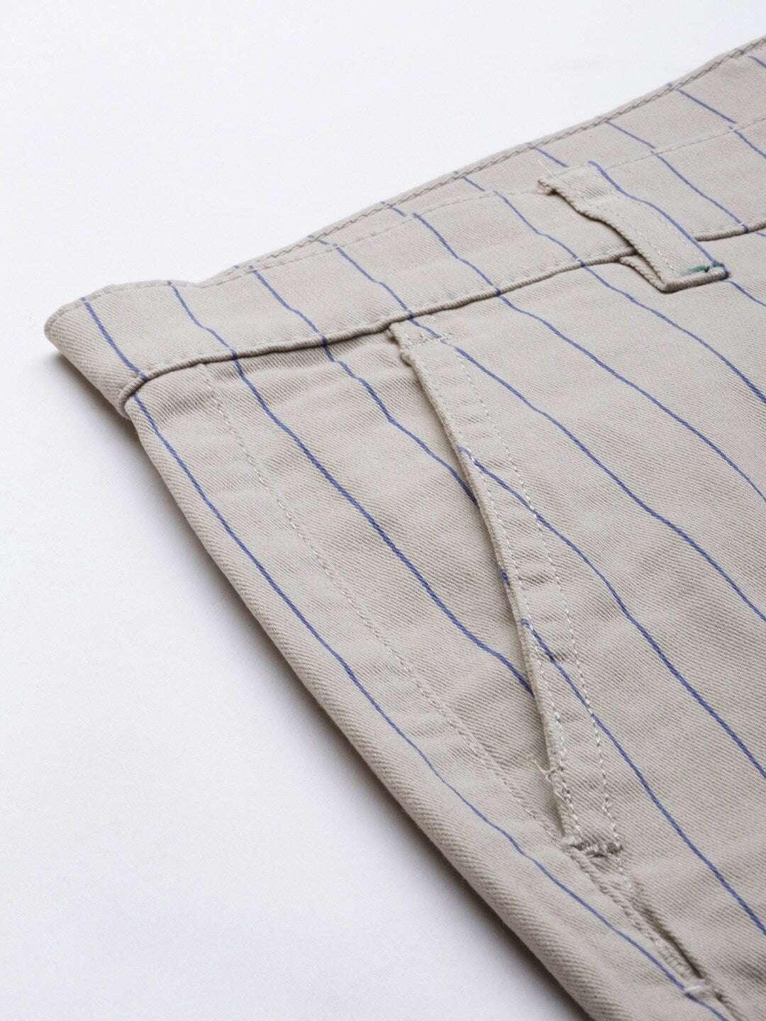 Men's Chino Striped Shorts