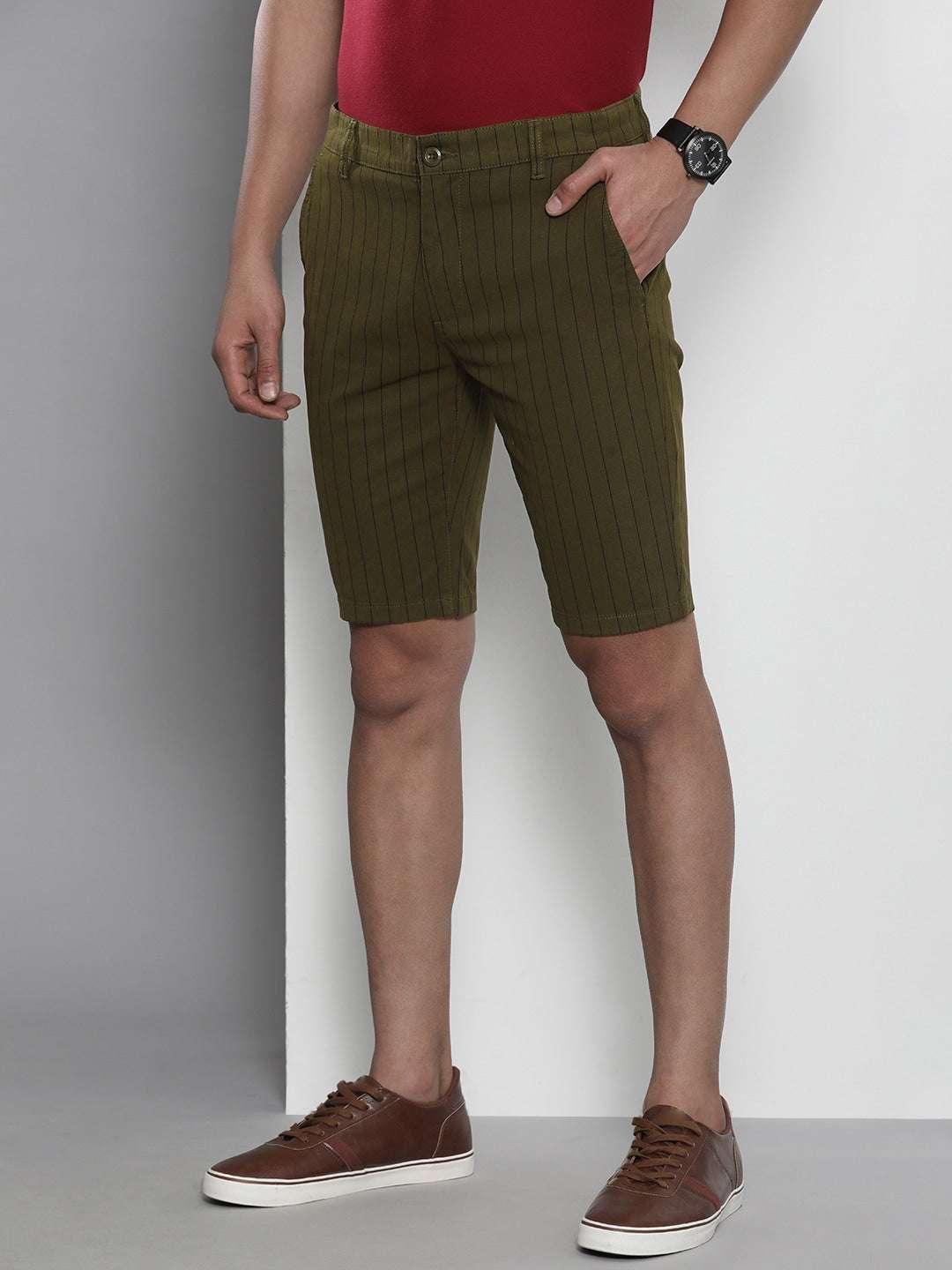 Men's Chino Striped Shorts