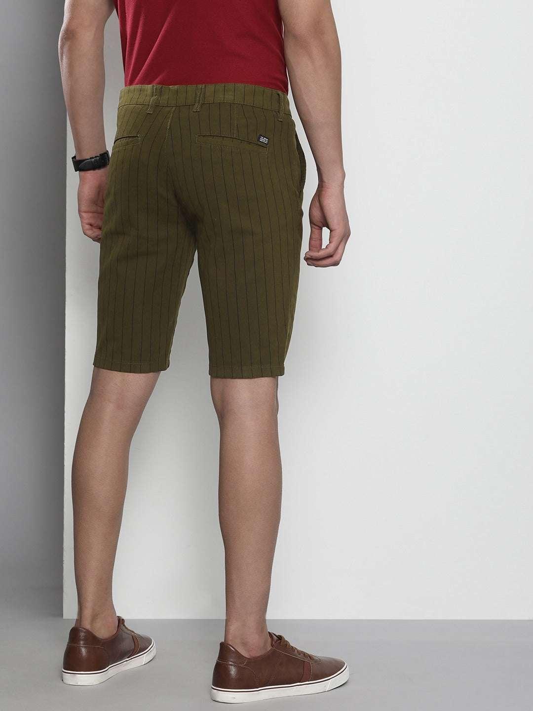 Men's Chino Striped Shorts