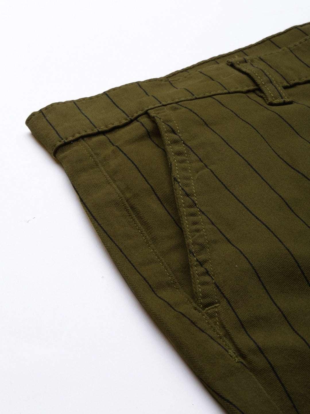 Men's Chino Striped Shorts