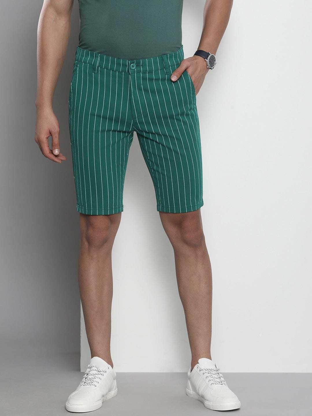 Men's Chino Striped Shorts