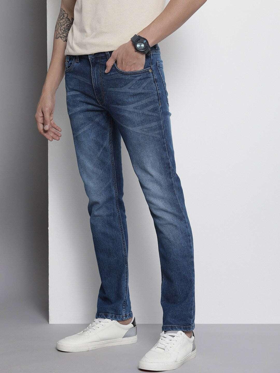 Men's Slim Straight Fit Jeans