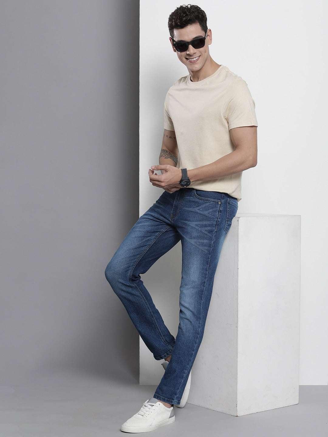 Men's Slim Straight Fit Jeans