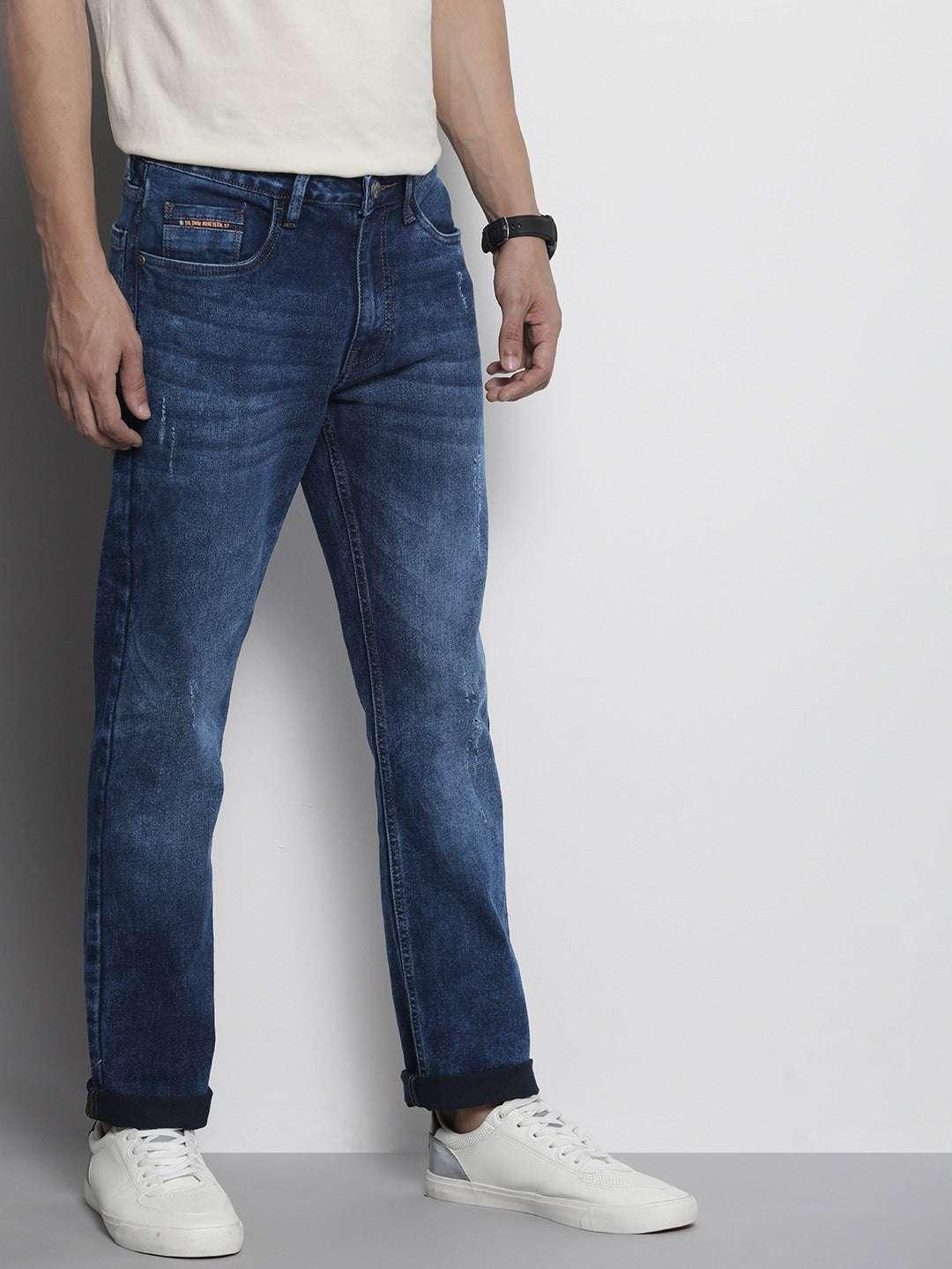 Men's Slim Straight Fit Jeans