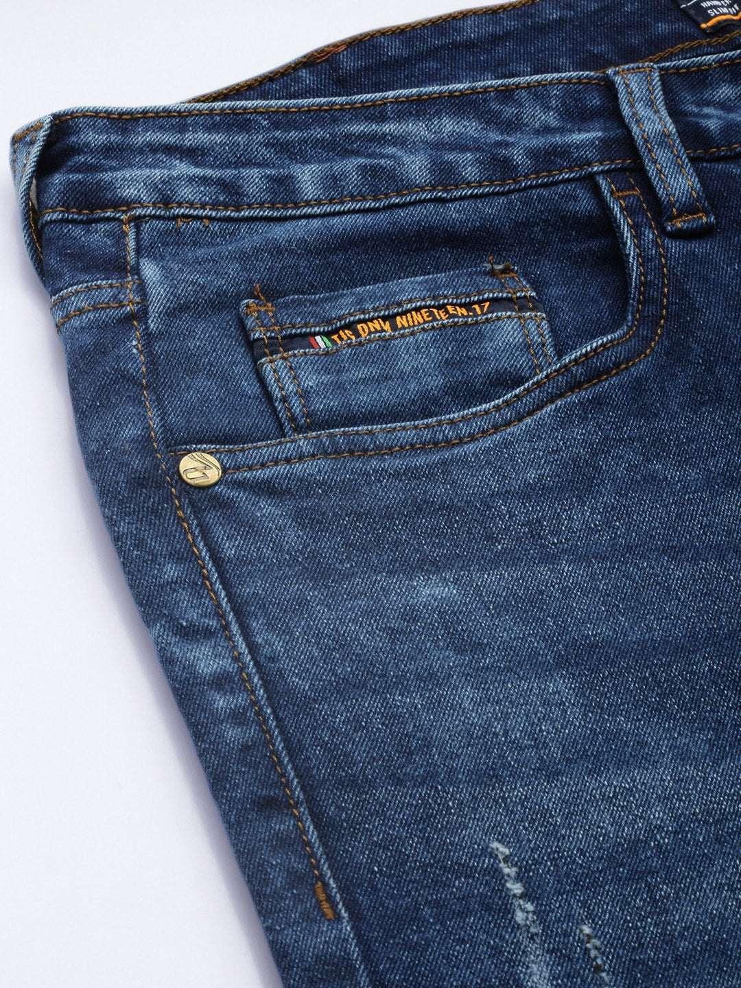 Men's Slim Straight Fit Jeans