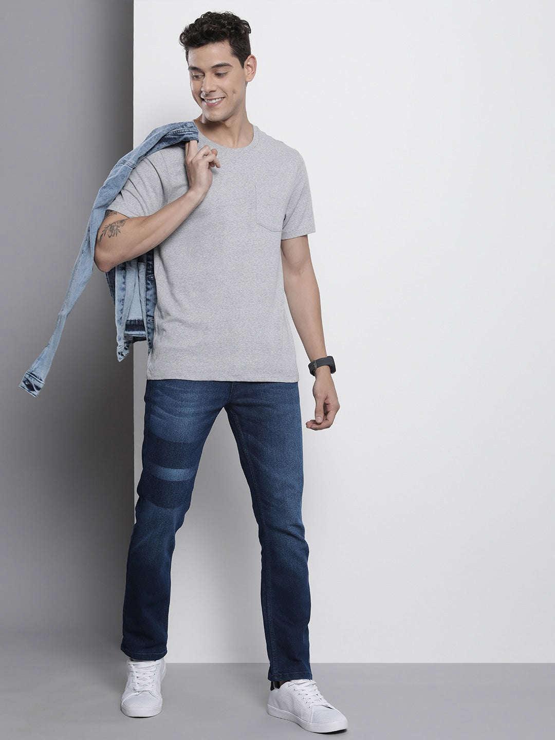 Men's Slim Straight Fit Jeans