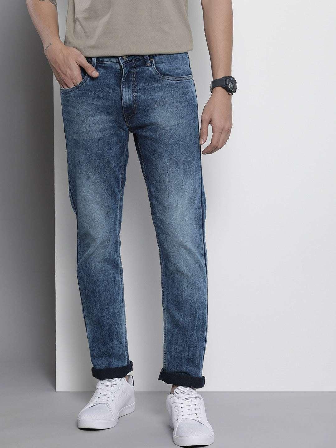 Men's Slim Straight Fit Jeans