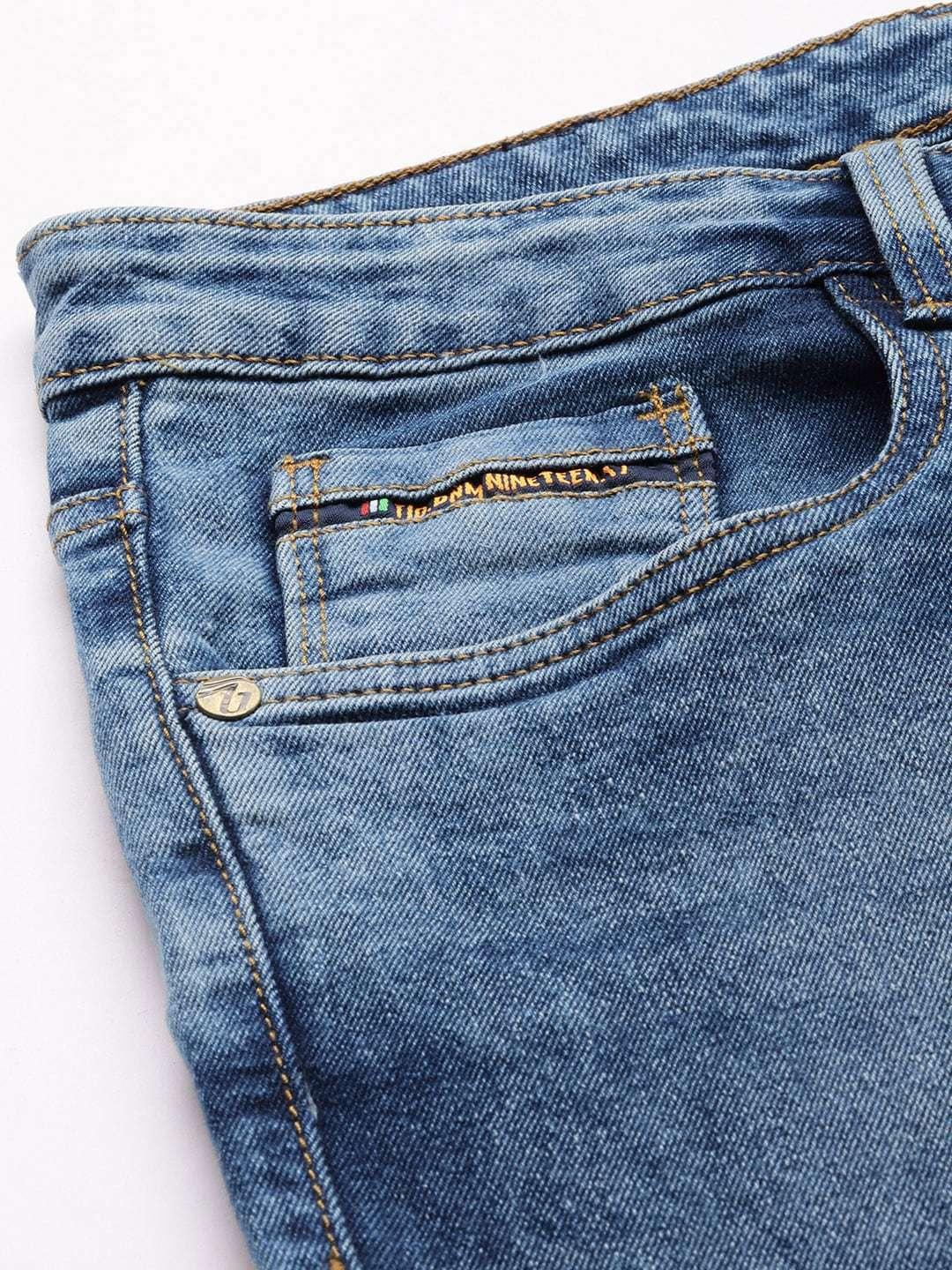 Men's Slim Straight Fit Jeans