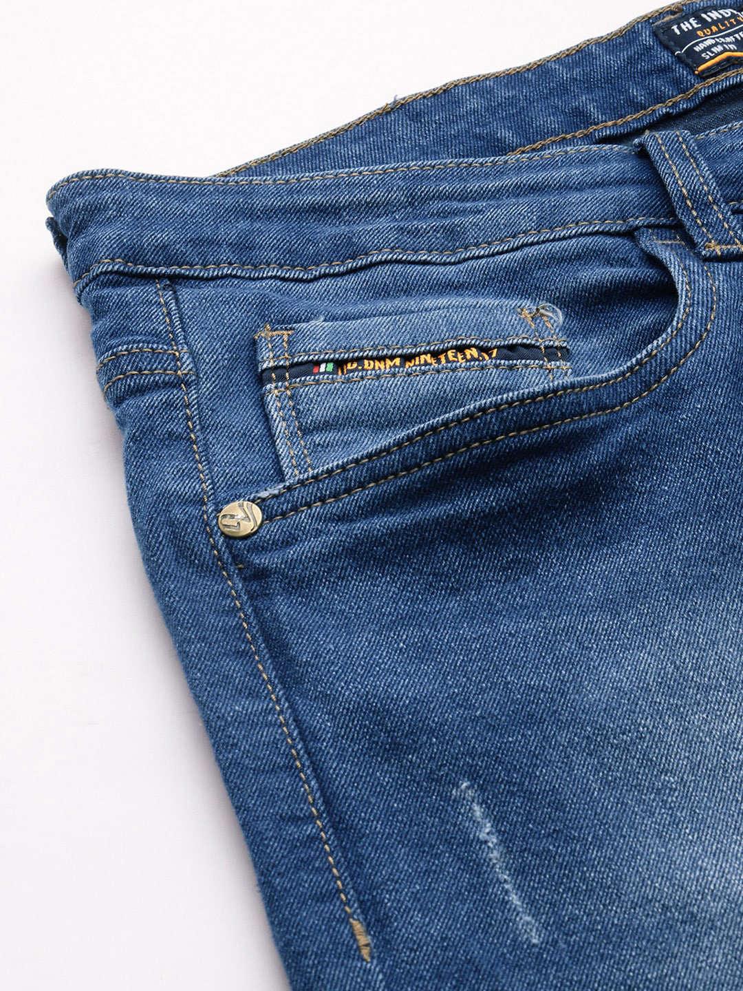 Men's Slim Straight Fit Jeans