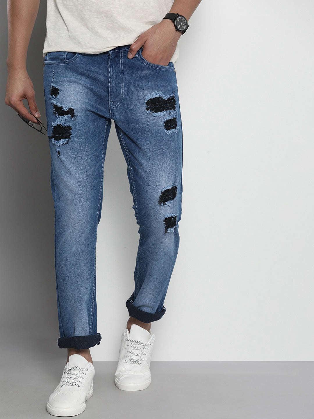 Men's Slim Straight Fit Jeans