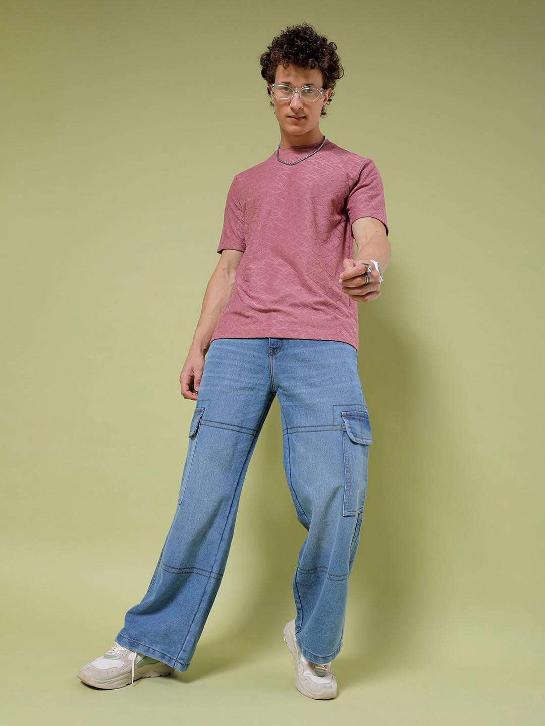 Men's Wide Leg Jeans