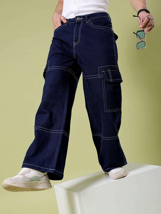 Men's Wide Leg Jeans