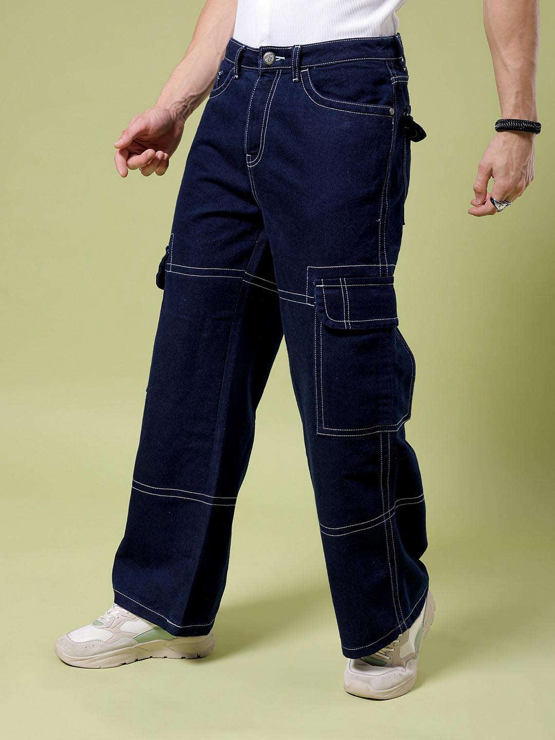 Men's Wide Leg Jeans