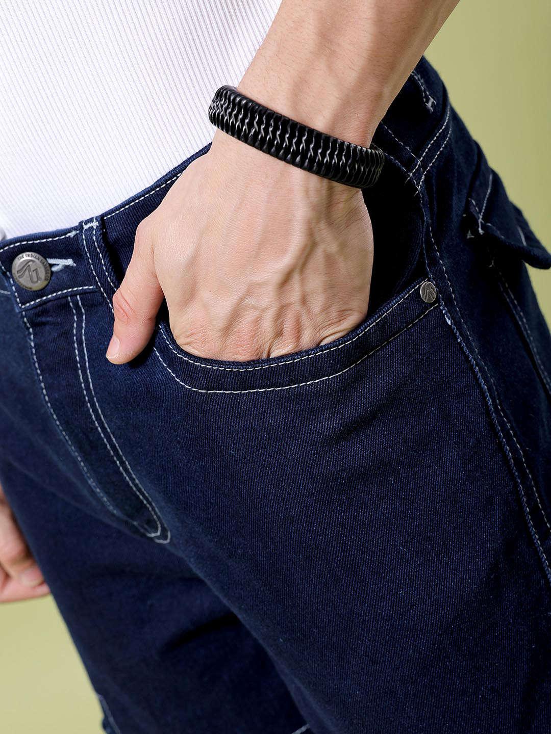 Men's Wide Leg Jeans