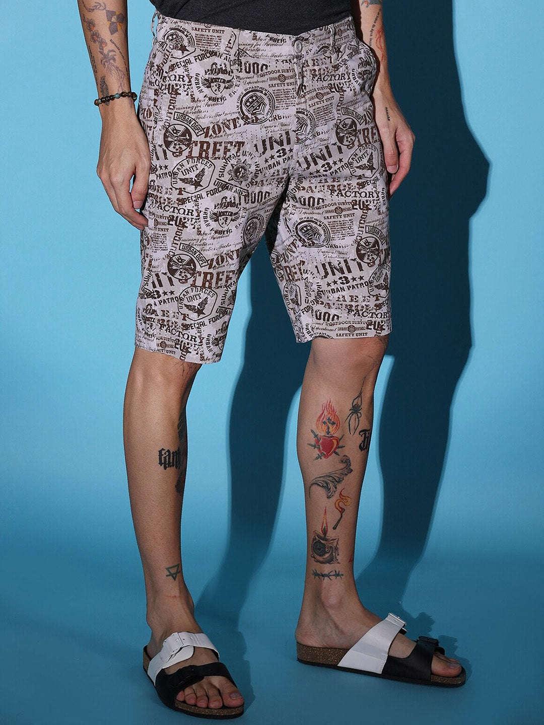 Men's Printed Shorts