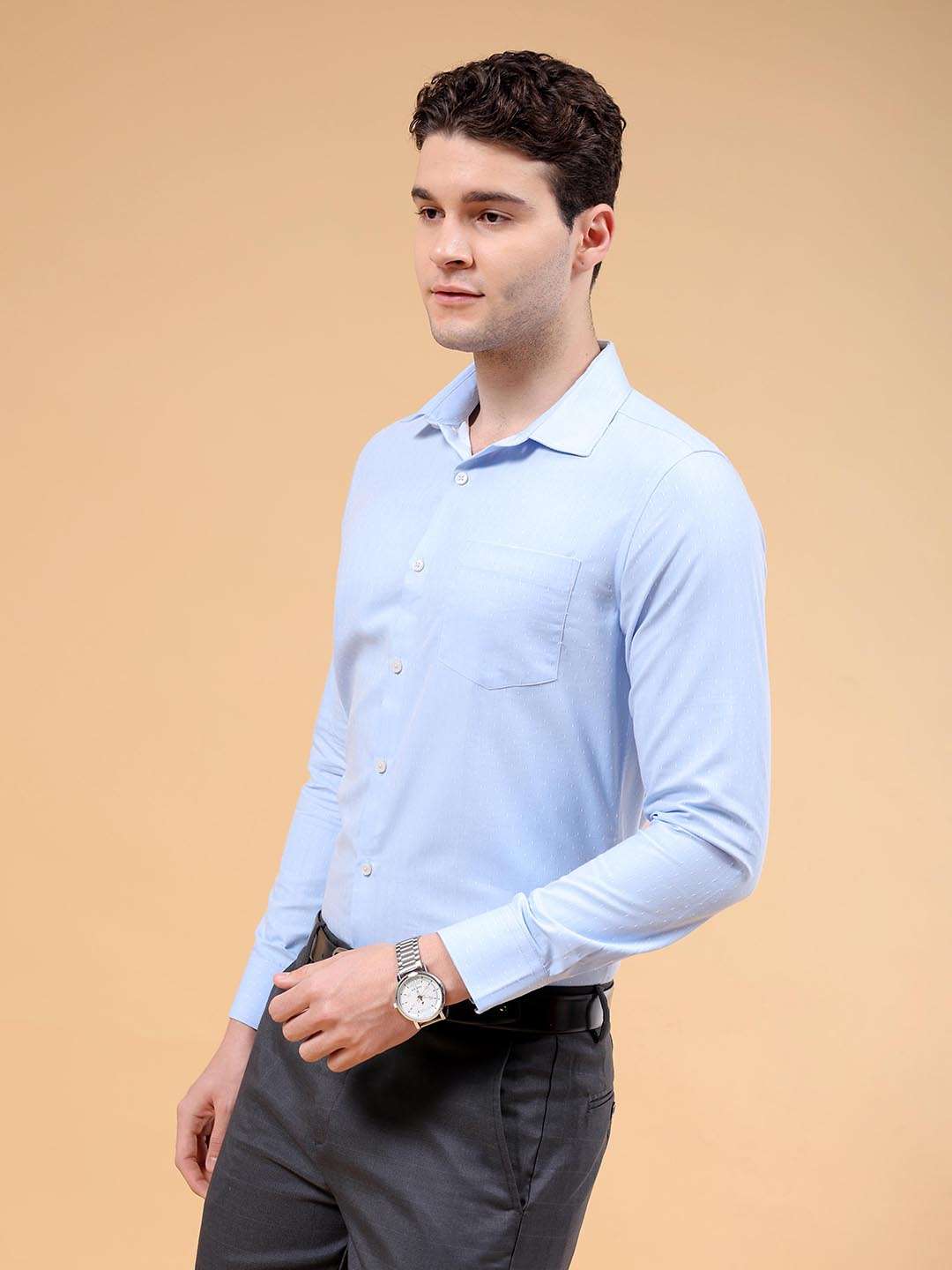 Men's Slim Fit Luxe Formal Shirt