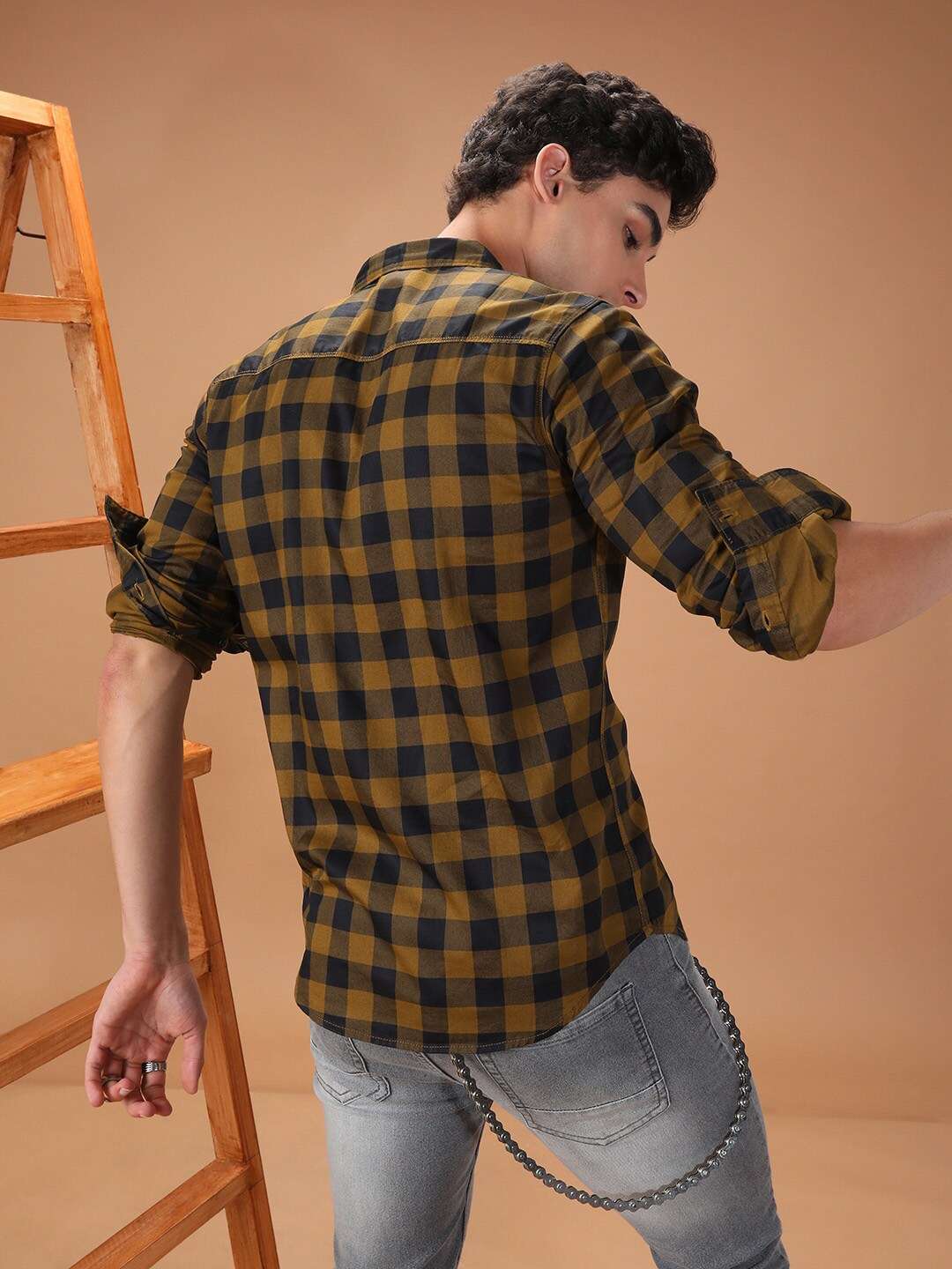 Men's Checked Casual Shirt