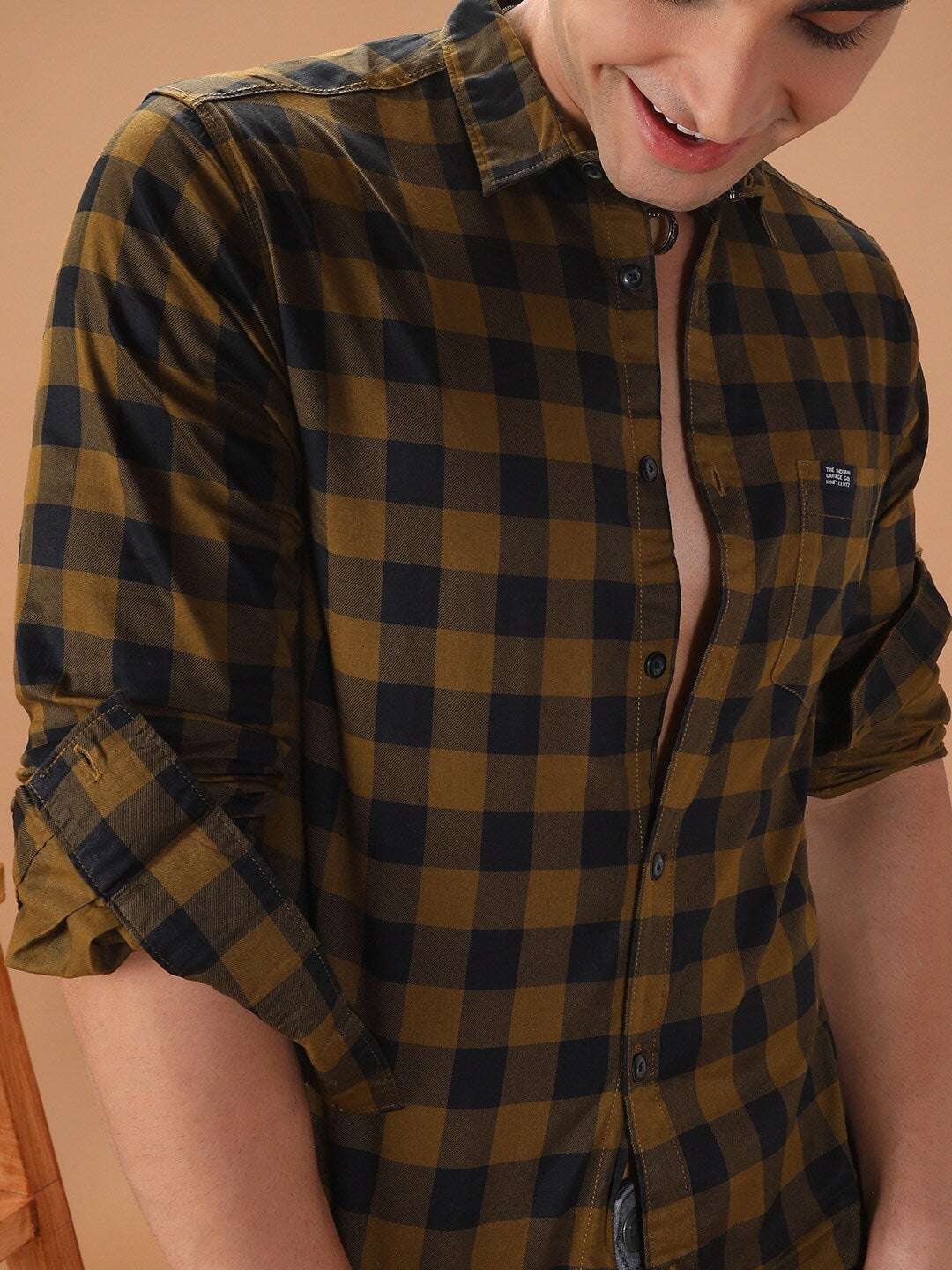 Men's Checked Casual Shirt