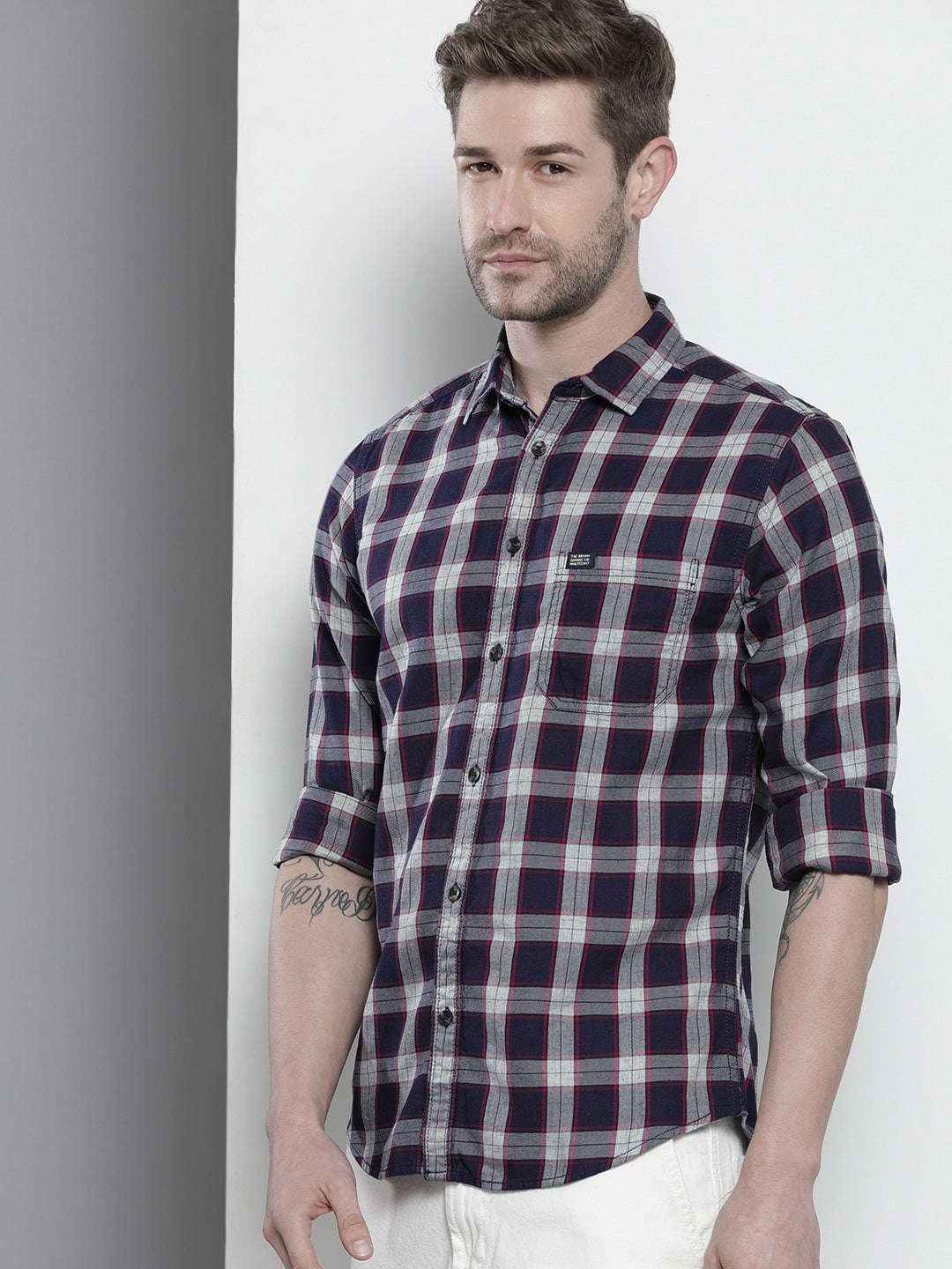 Men's Checks Shirt