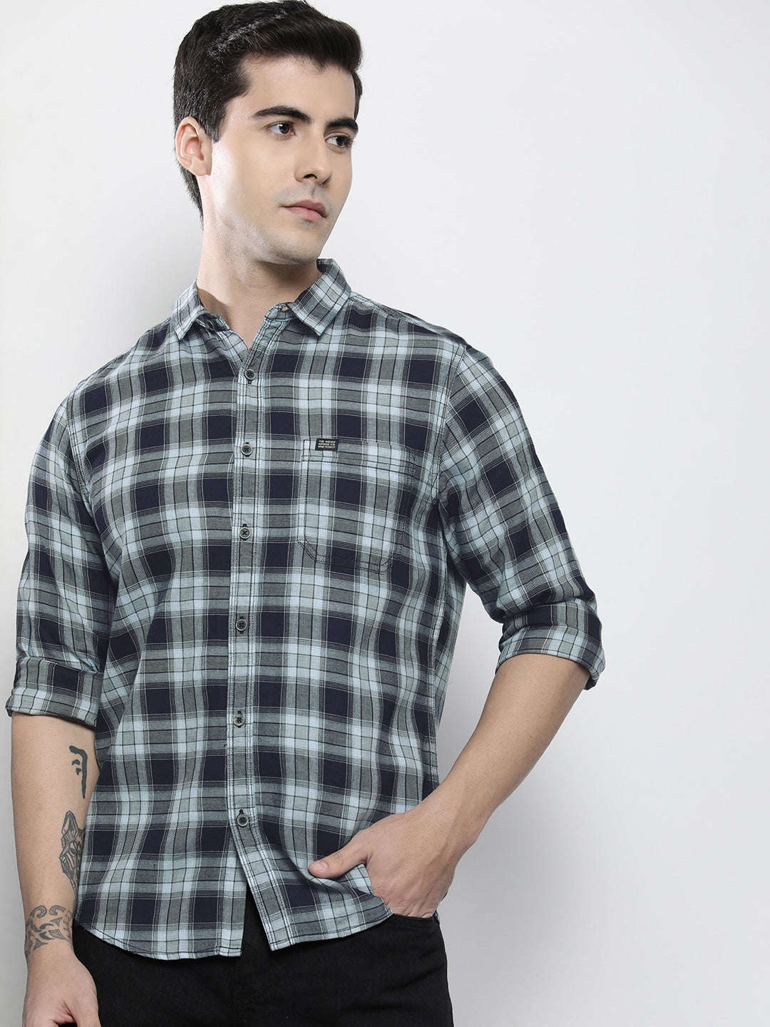 Men's Checks Shirt