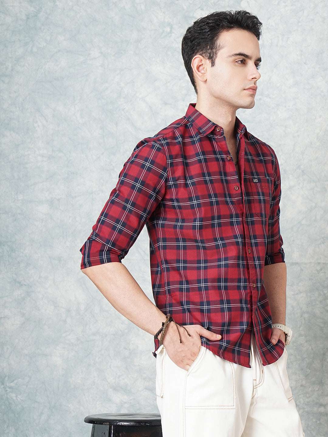 Men's Checks Shirt