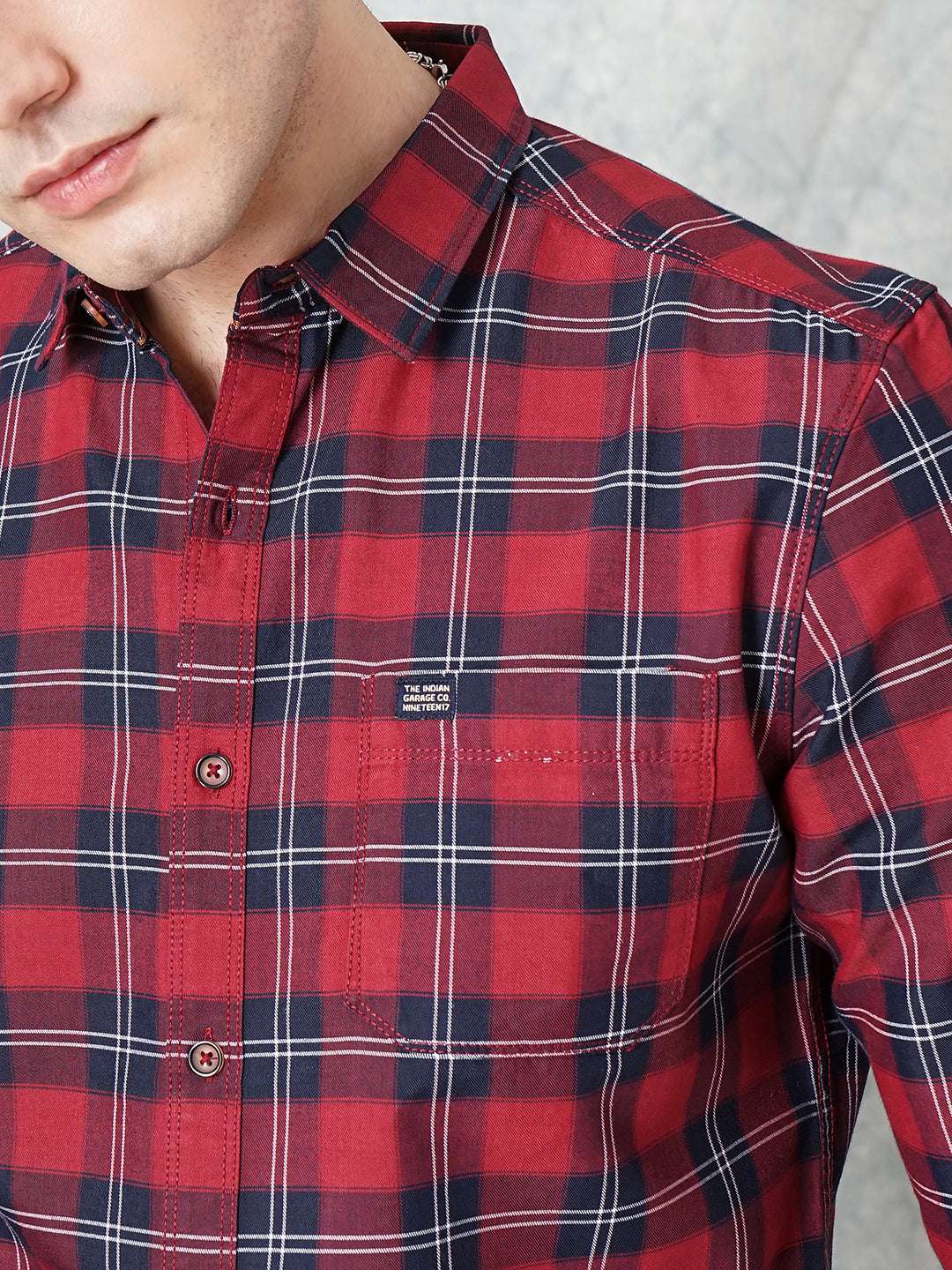 Men's Checks Shirt