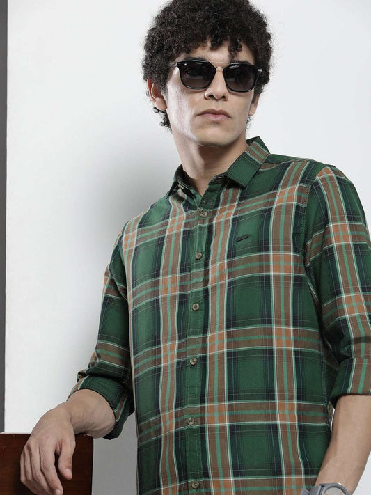 Men's Checked Regular Fit Shirt