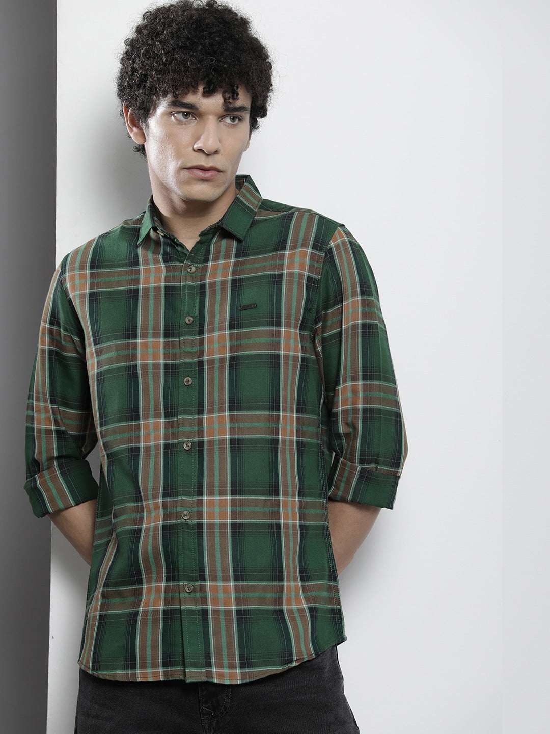 Men's Checked Regular Fit Shirt